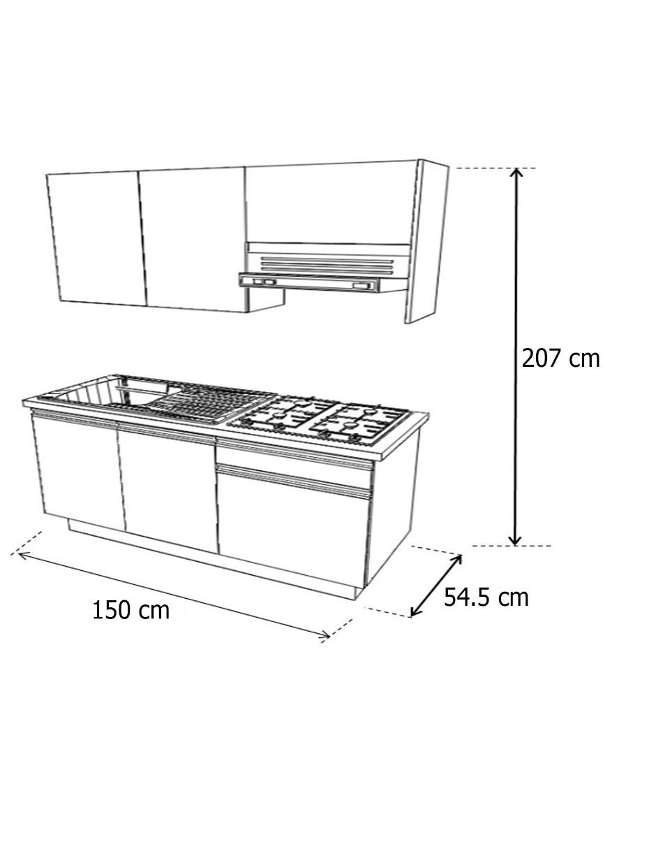 Cocina integral Ferreti Viena
