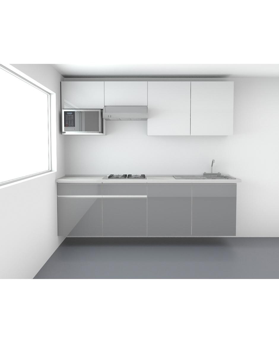 Cocina Integral Roma blanca 2