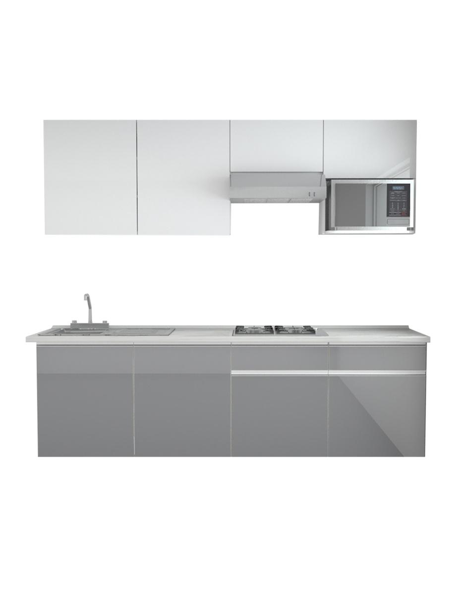 Cocina Integral Ferreti Roma blanca