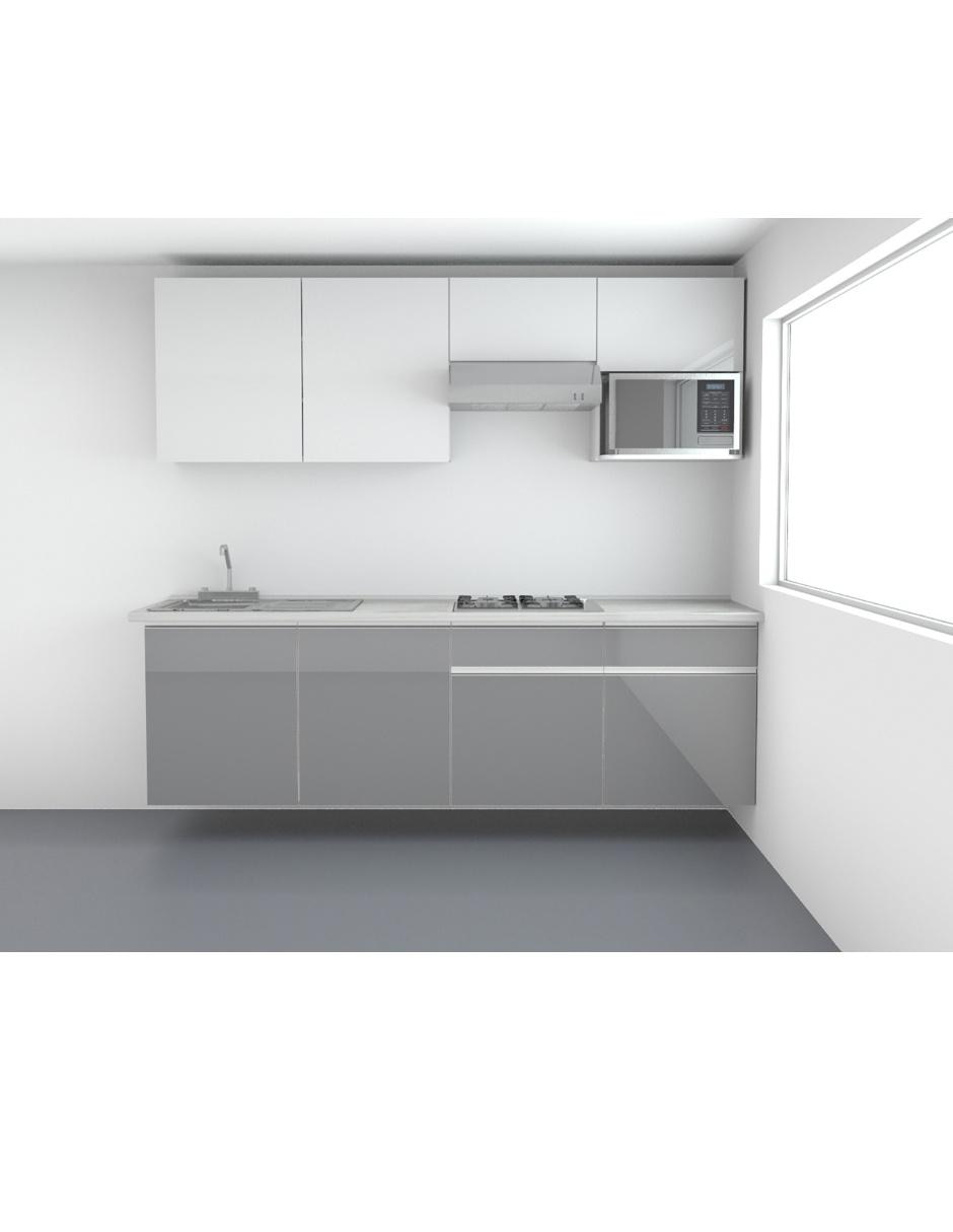 Cocina Integral Ferreti Roma blanca