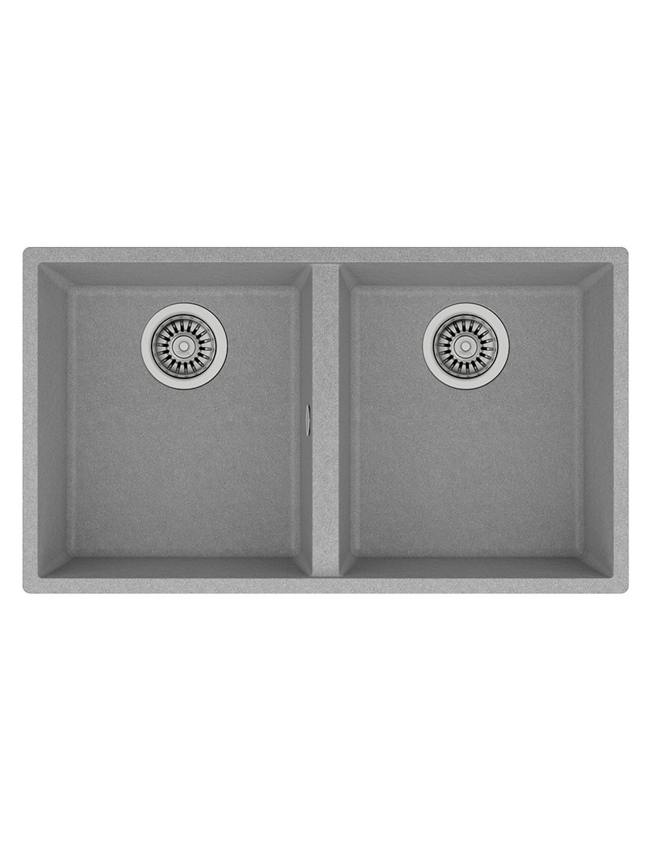 Tarja doble tina de cuarzo SQUARE760TG Tarja doble tina de cuarzo SQUARE760TG