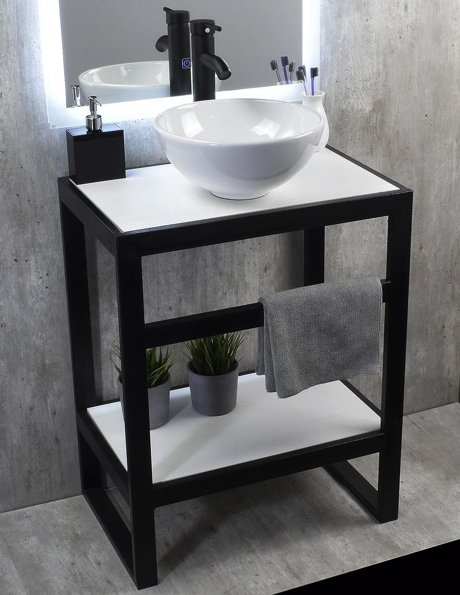 Paquete de baño de metal armable 2