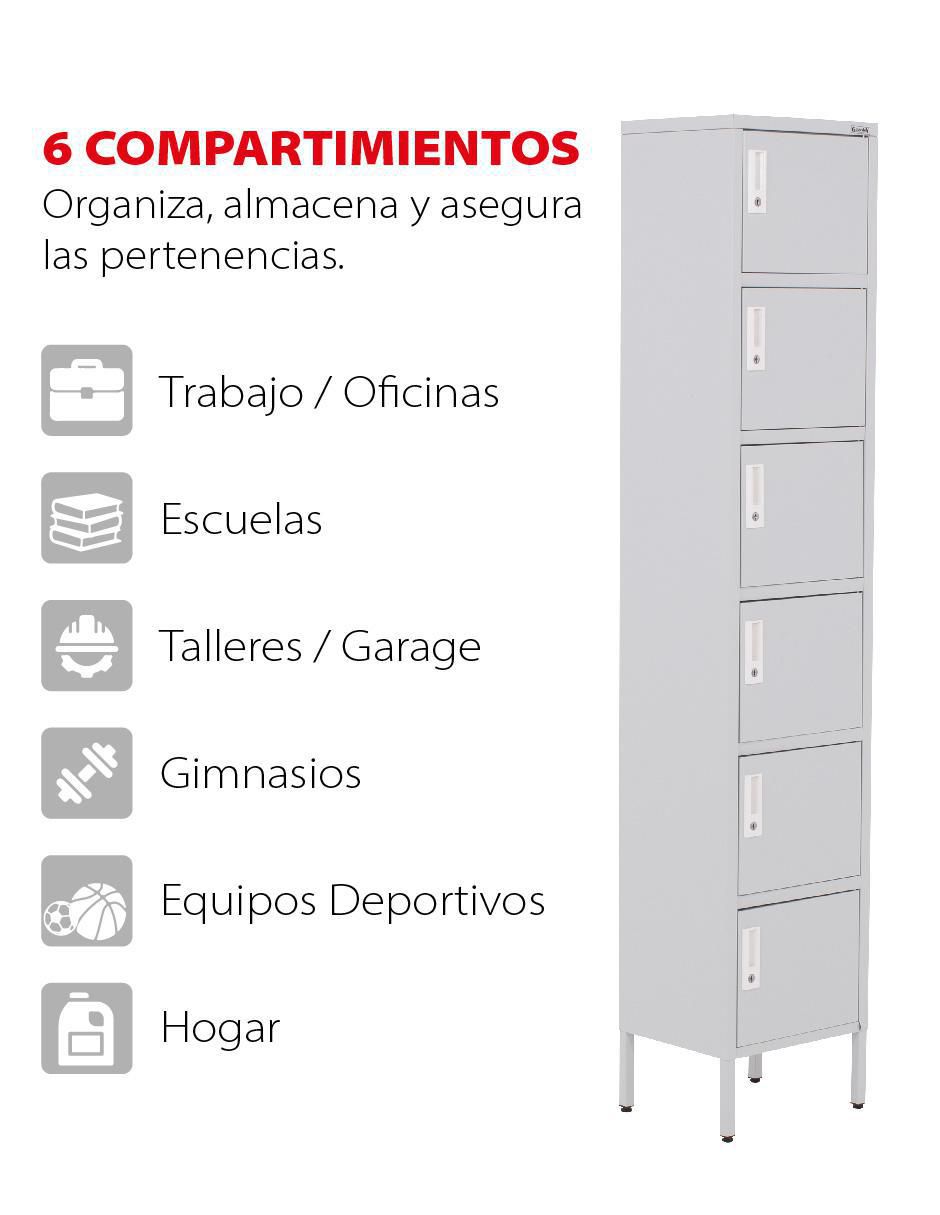 Locker acero inoxidable 5