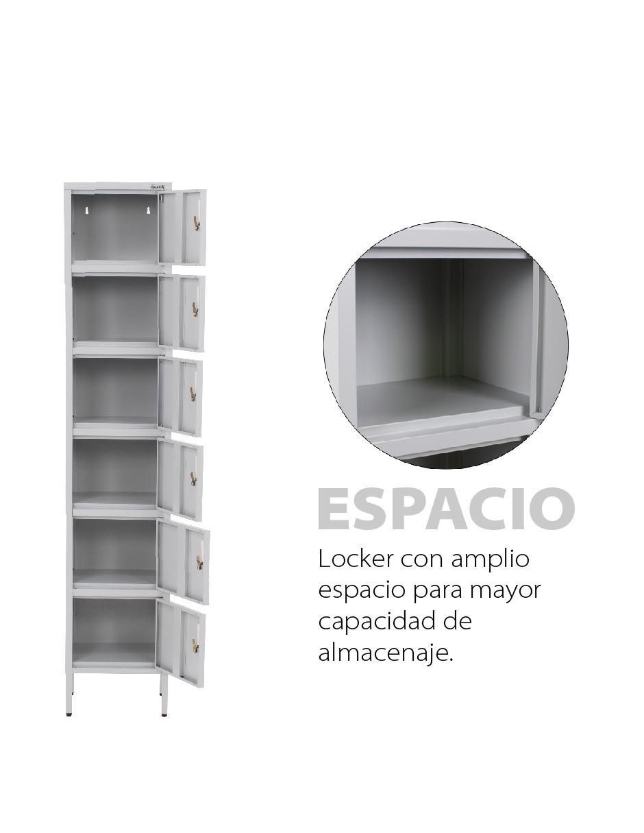 Locker acero inoxidable