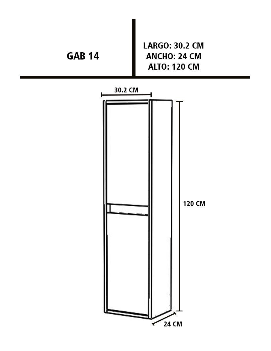 Torre de baño Mármol Genoveza de MDF armable 6