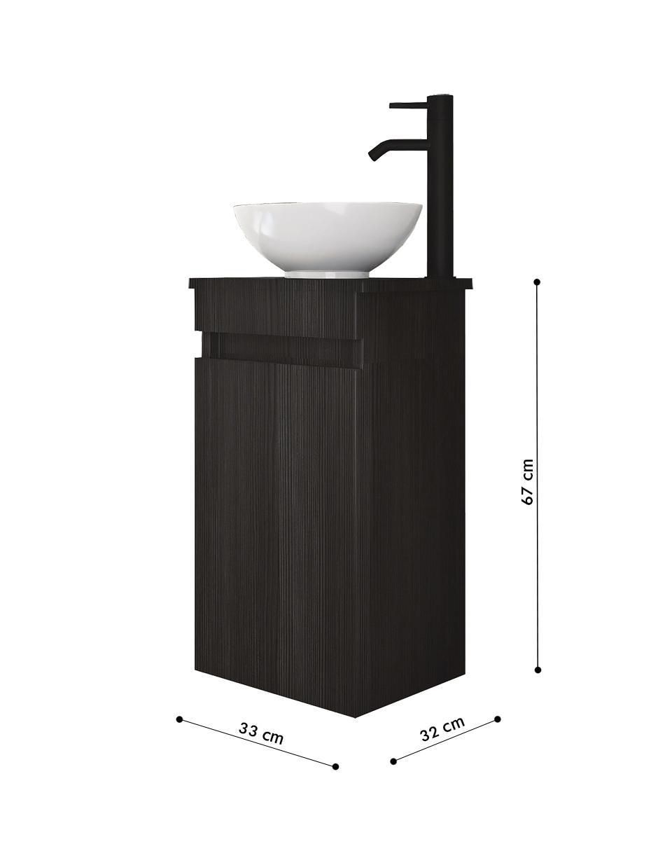 Paquete de baño armable MDF 5