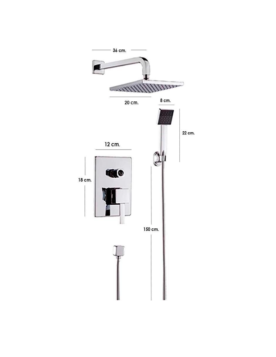 Regadera para baño 6