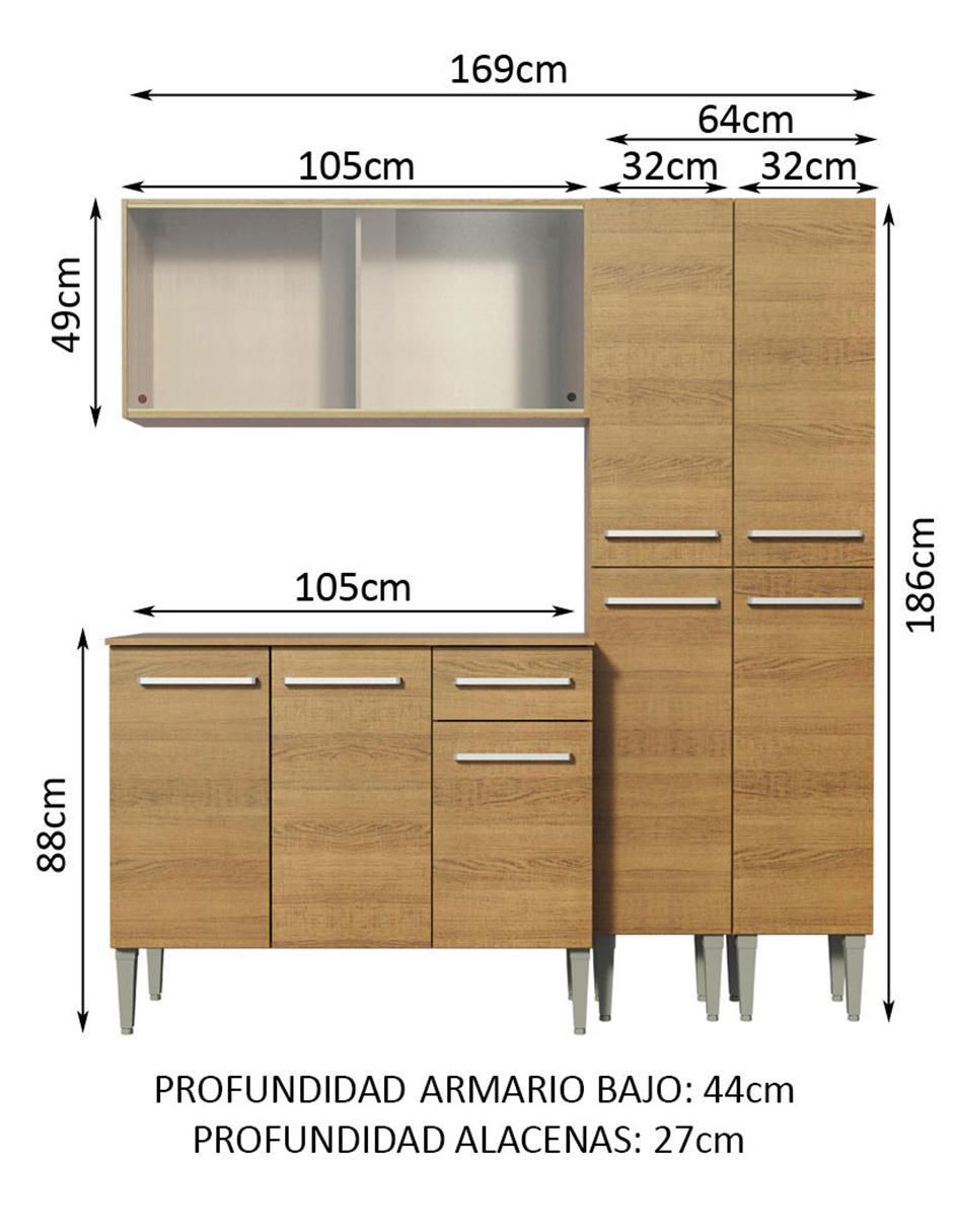 Alacena armable Emilly MDP 11