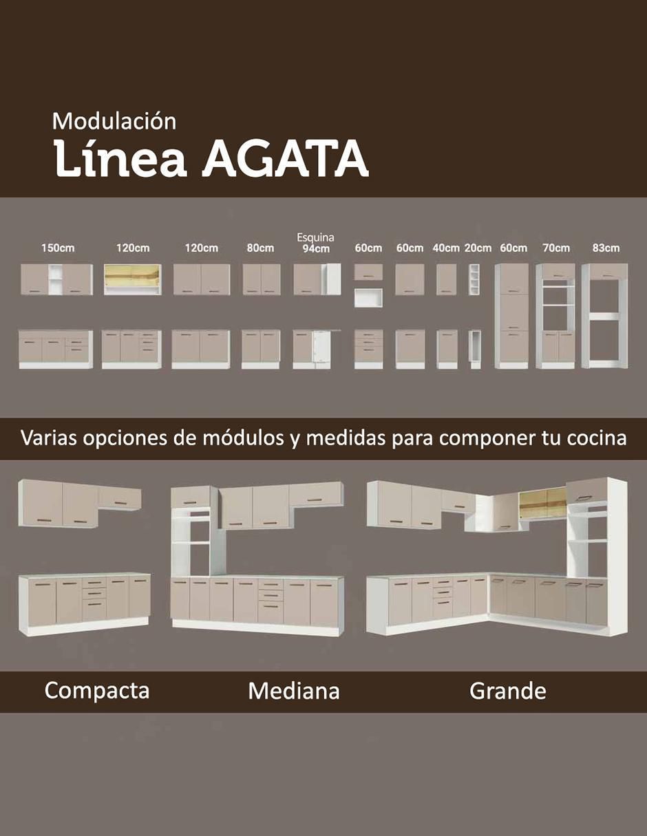Gabinete armable Agata Madesa