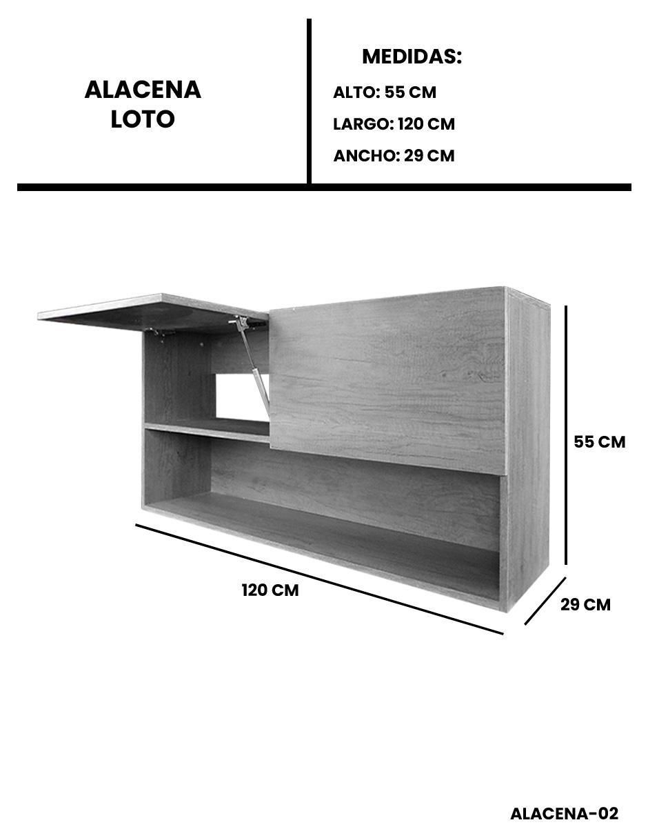 Guardadespensa armable loto MDF 7