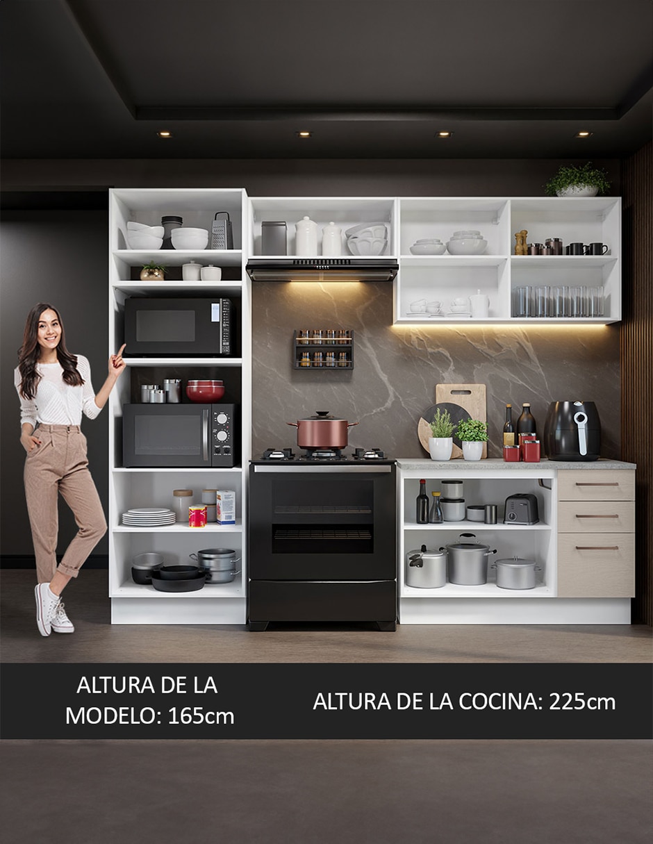 Cocina integral Madesa Ágata