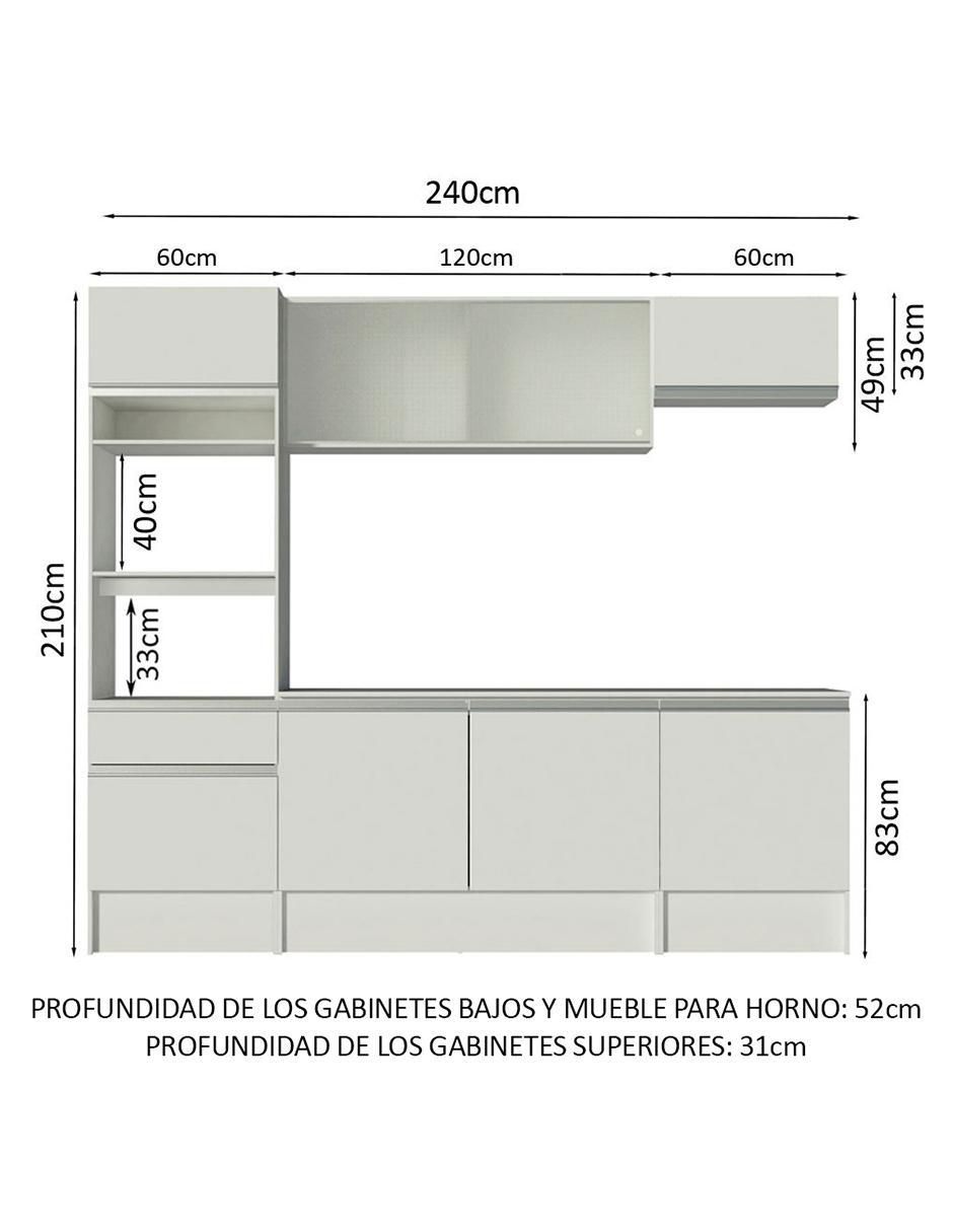 Cocina integral topacio 7