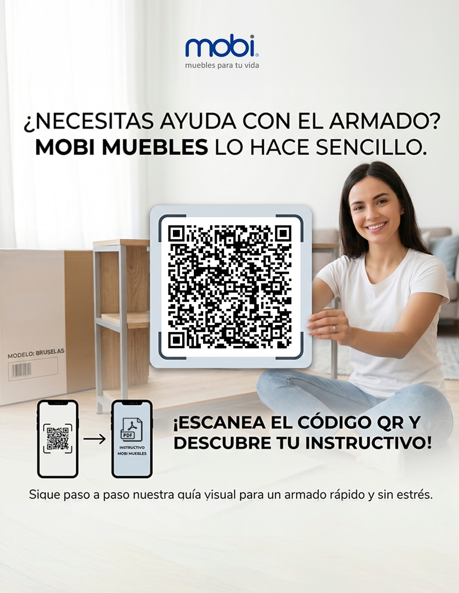 MUEBLE ALMACENAMIENT Sí Bruselas MDP 6