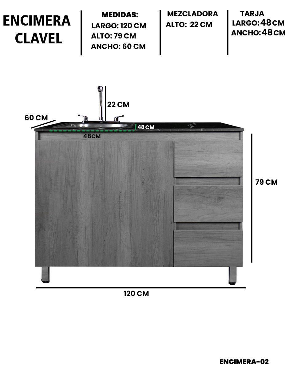 Gabinete Clavel de MDF 8