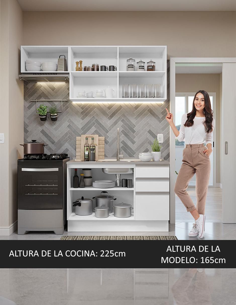 Cocina integral Madesa Glamy