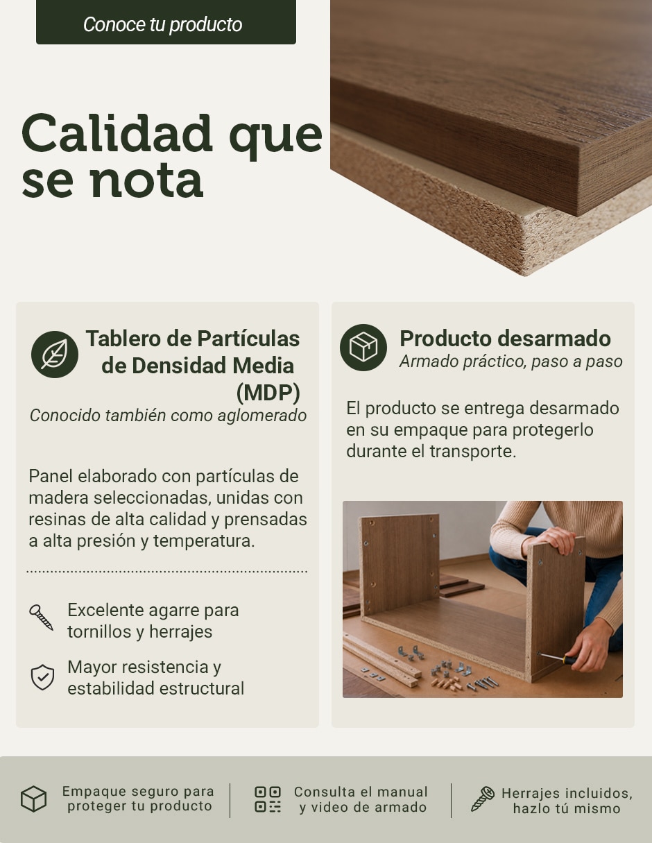 Cocina integral Diamante de mdf armable