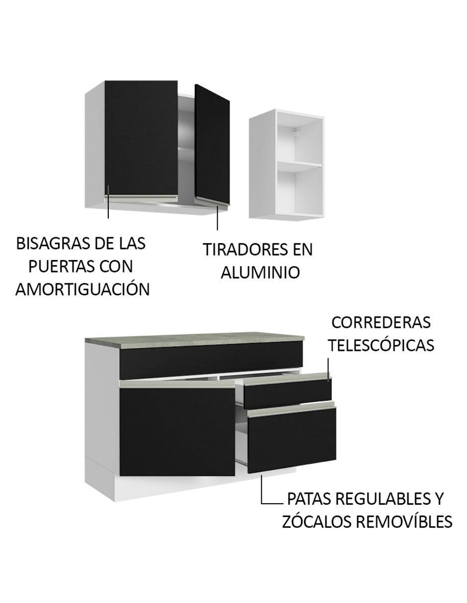 Cocina integral Madesa Glamy