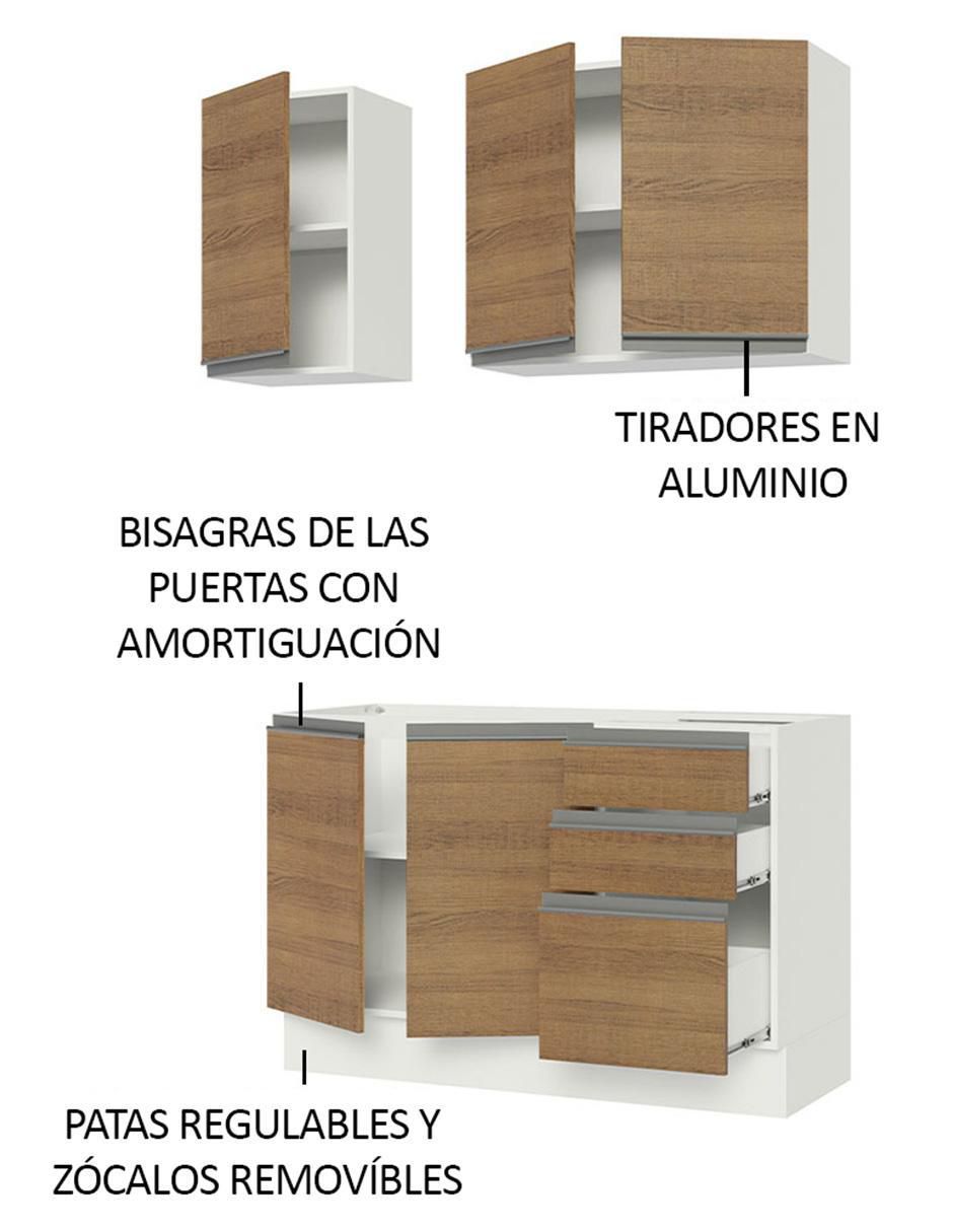 Cocina integral Madesa Glamy