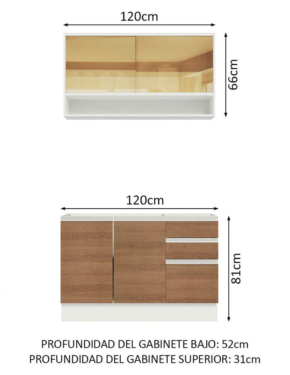 Cocina integral Glamy 12