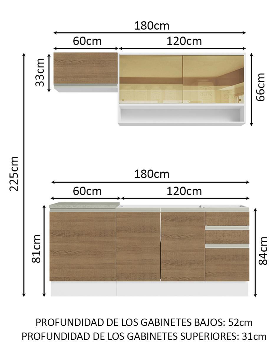 Cocina integral Glamy 12