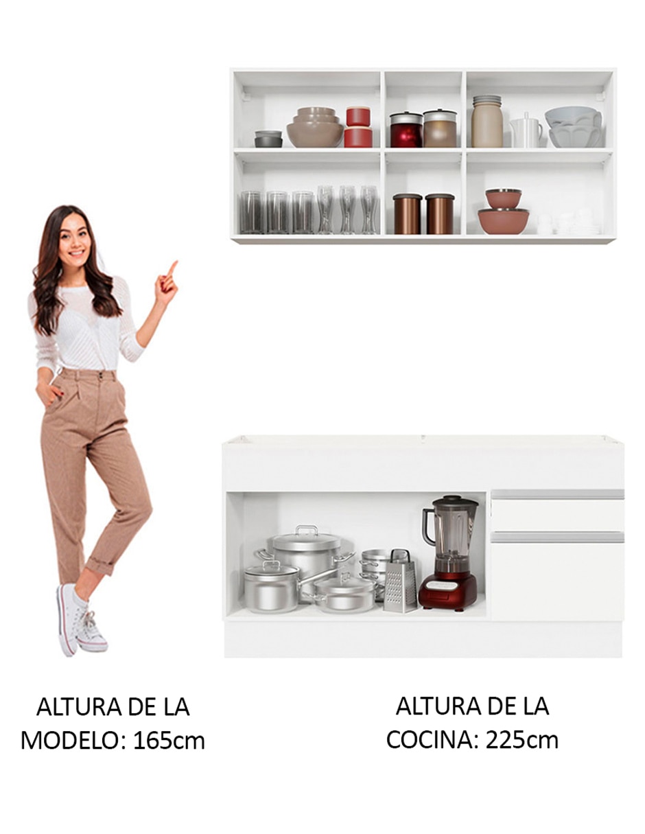 Cocina integral Madesa Glamy