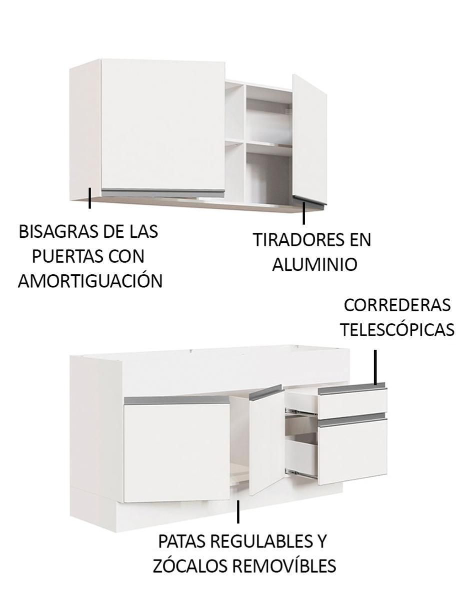 Cocina integral Madesa Glamy
