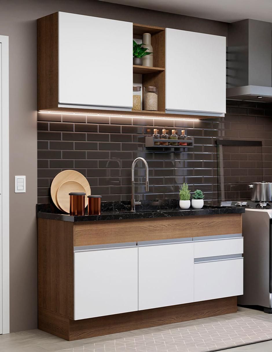 Cocina integral Madesa Glamy