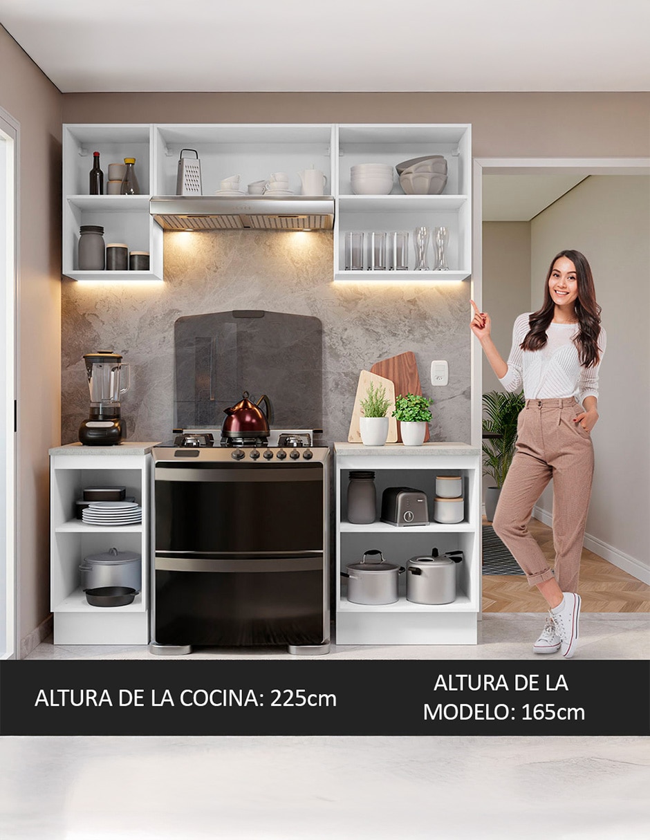 Cocina integral Madesa Glamy