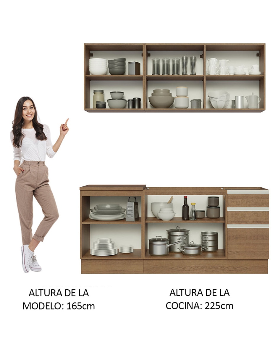 Cocina integral Madesa Glamy