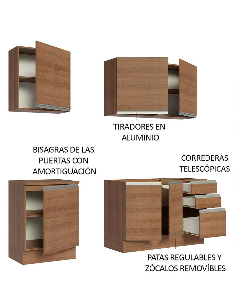 Cocina integral Madesa Glamy
