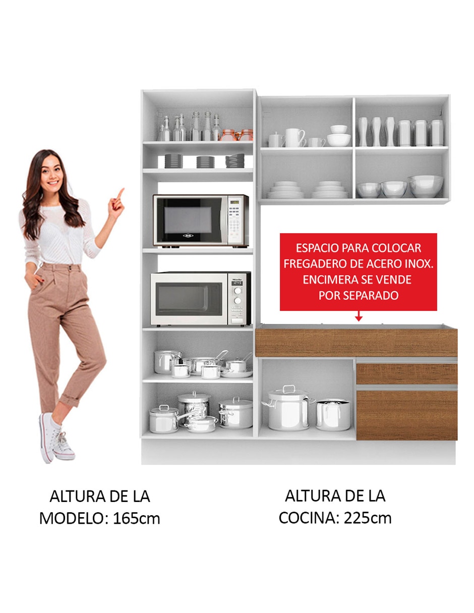 Cocina integral Madesa Lívia
