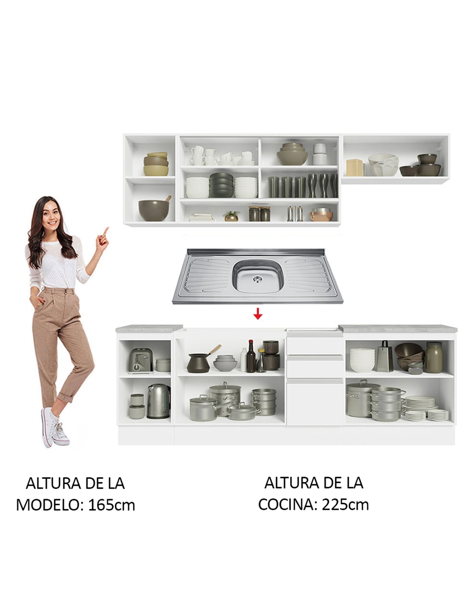 Cocina integral Glamy 10