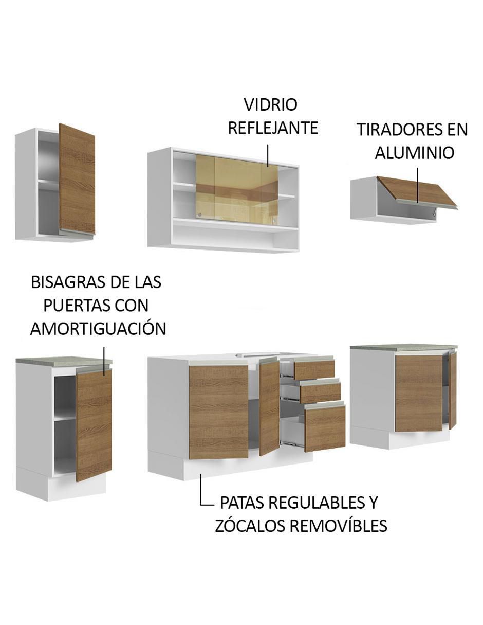 Cocina integral Madesa Glamy