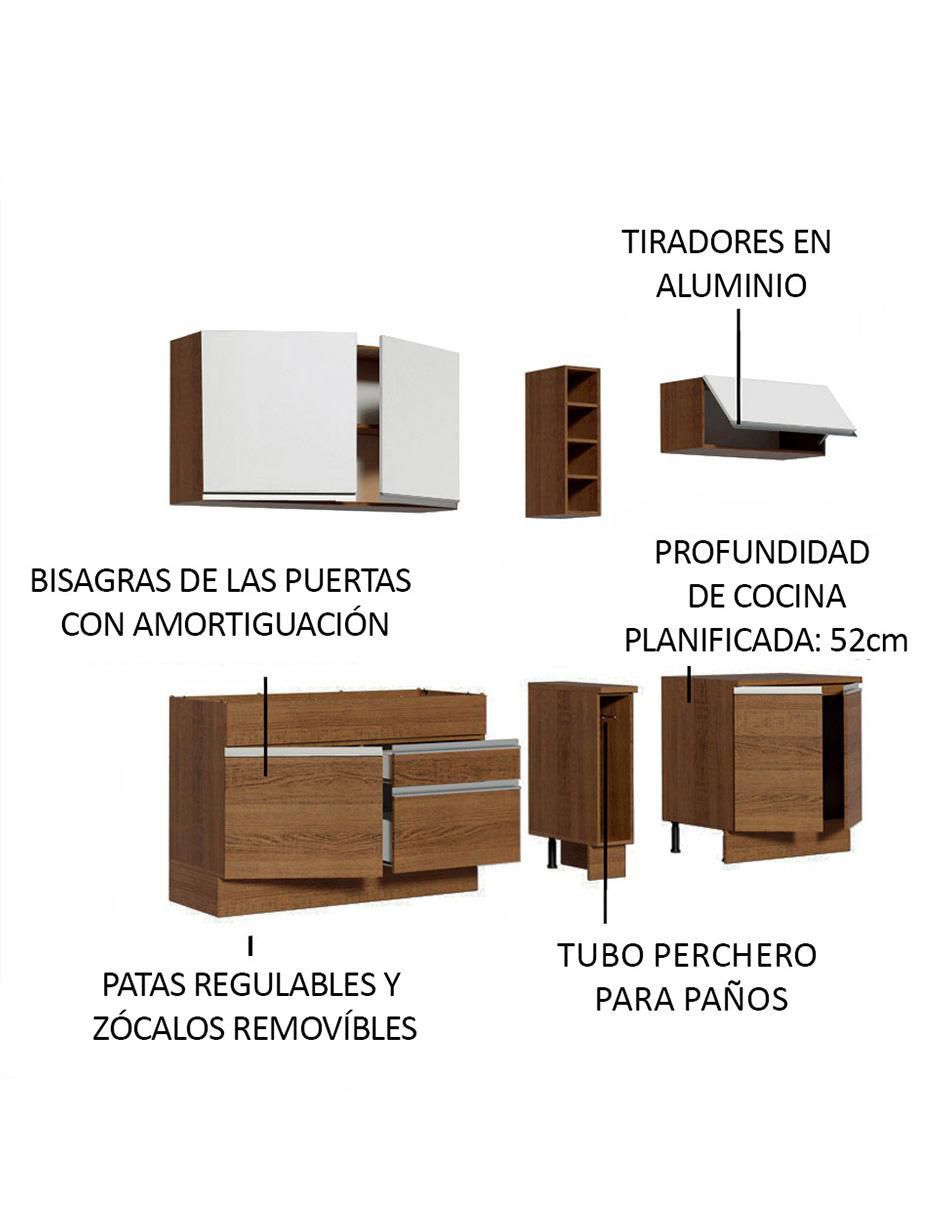 Cocina integral Madesa Parma Glamy