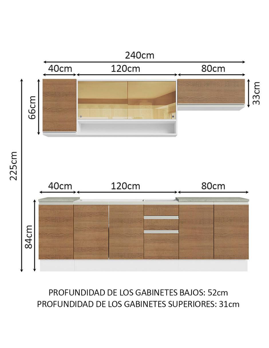 Cocina integral Glamy 13