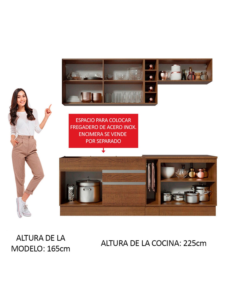 Cocina integral Madesa Parma Glamy