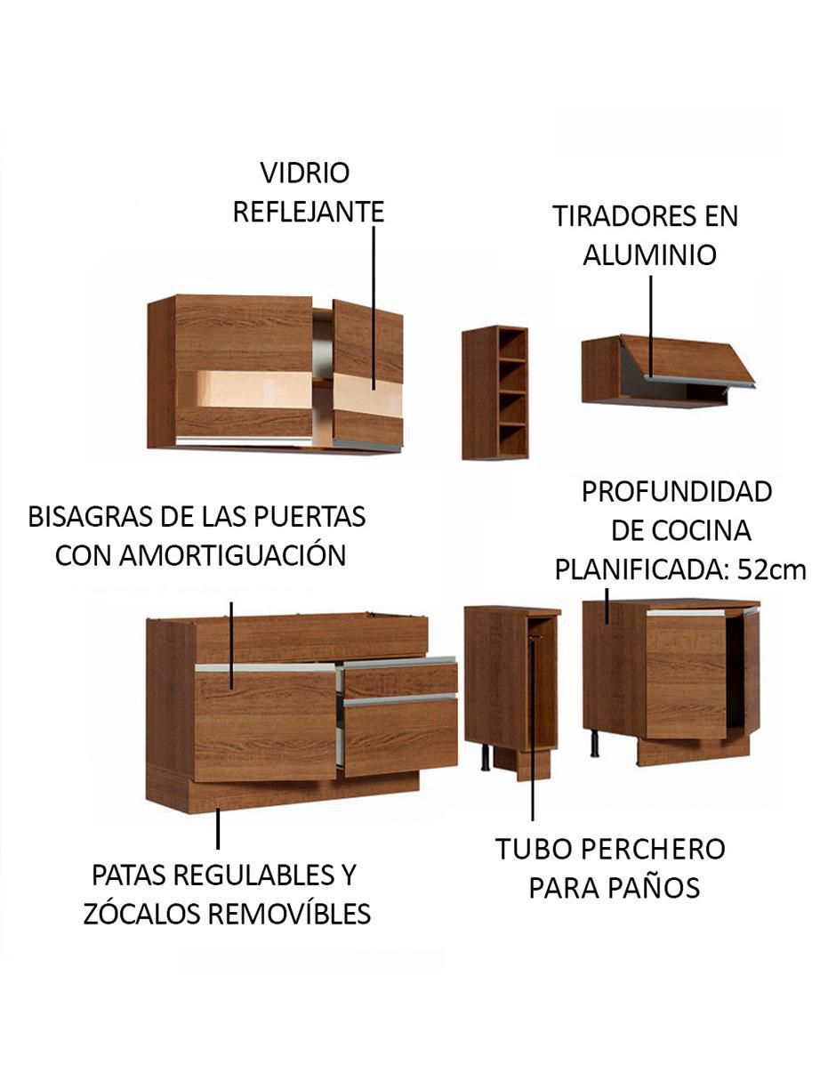 Cocina integral Madesa Parma Glamy