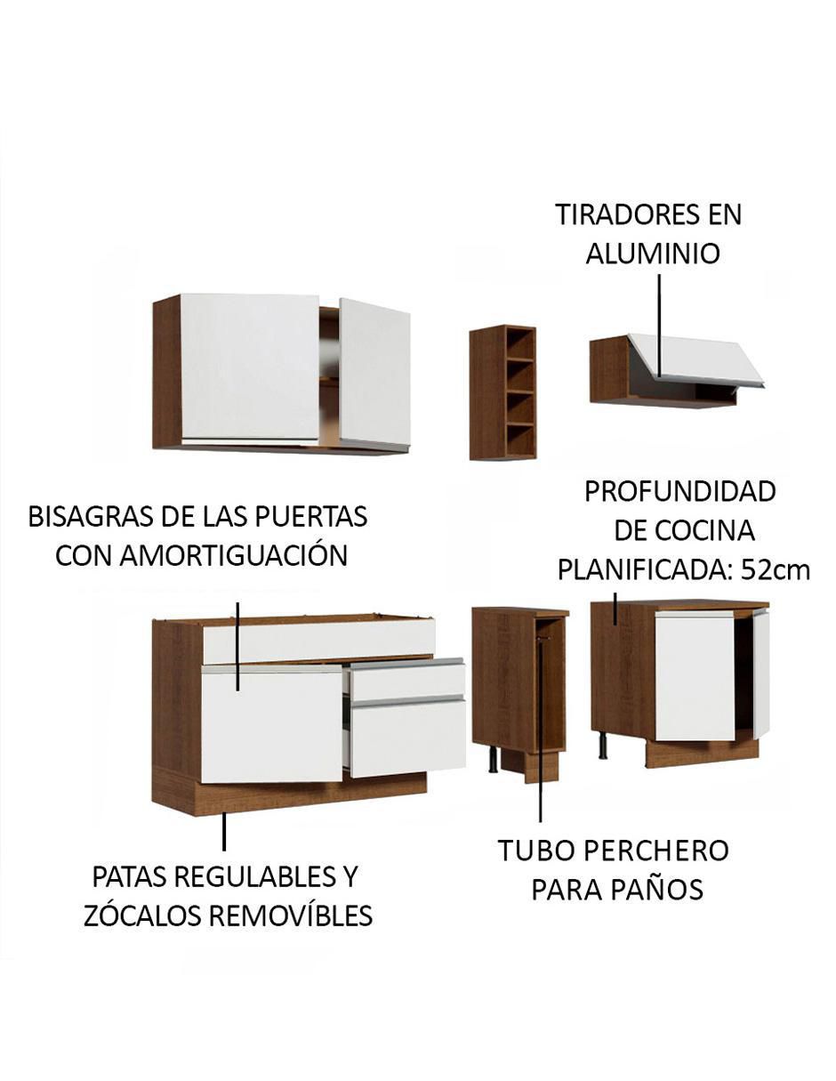 Cocina integral Madesa Parma Glamy