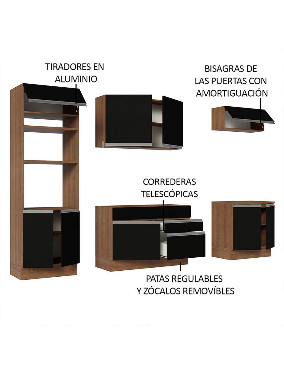 Cocina integral Madesa Glamy