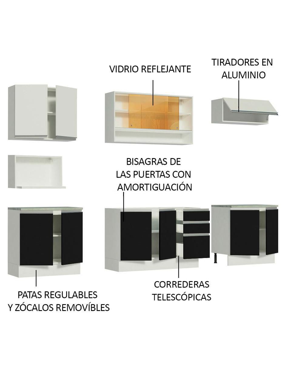 Cocina integral Genova Glamy 6