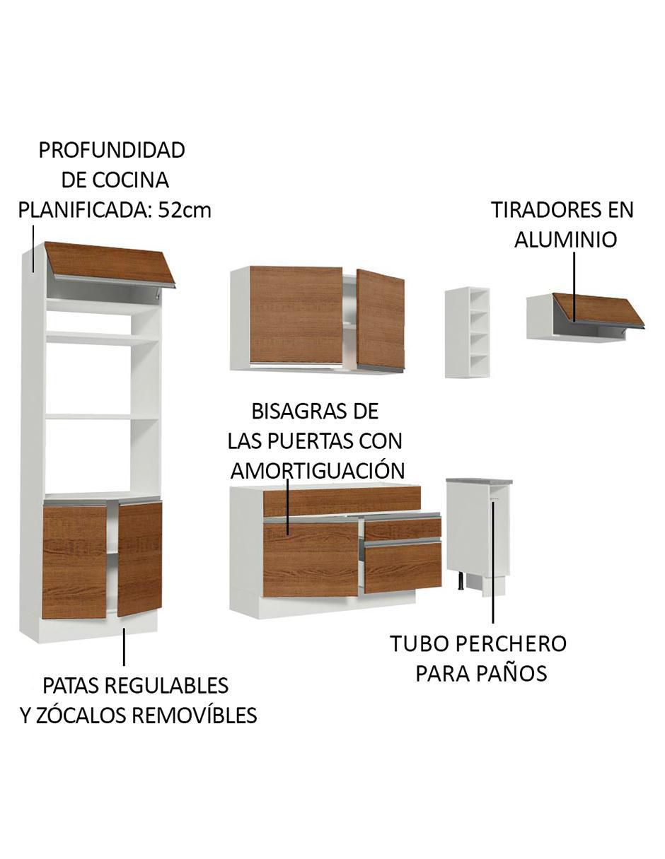 Cocina integral Safira Glamy 7