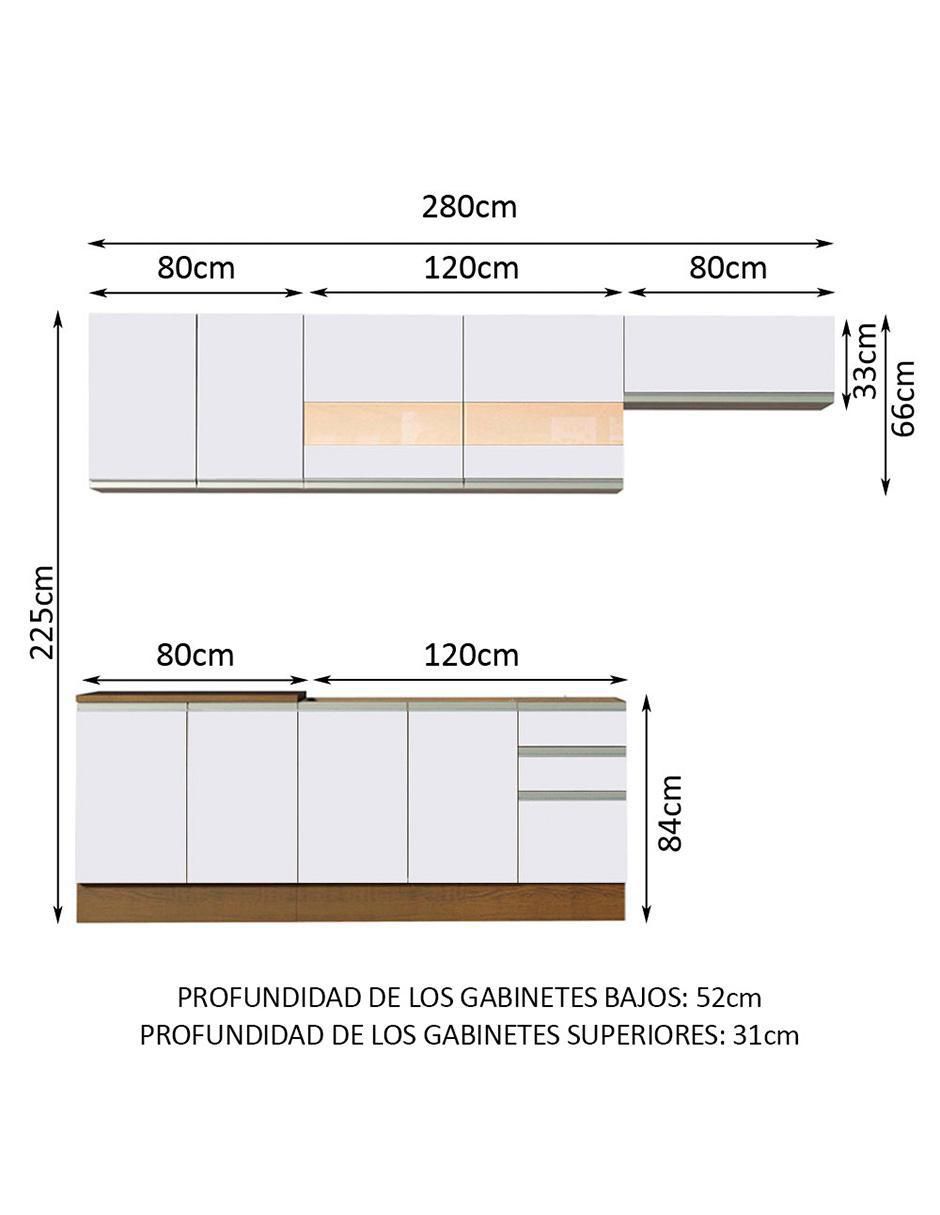 Cocina integral Marcela Glamy 11