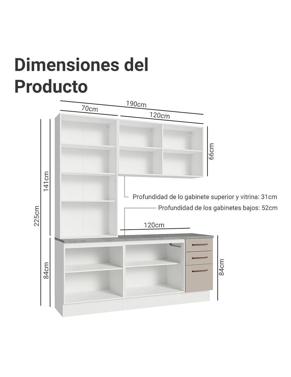 Cocina integral Madesa Ágata