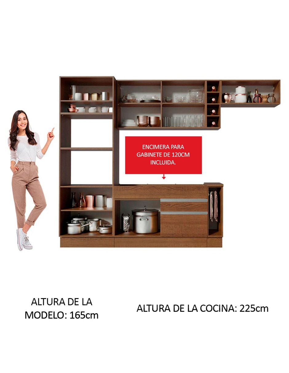 Cocina integral Safira Glamy 9