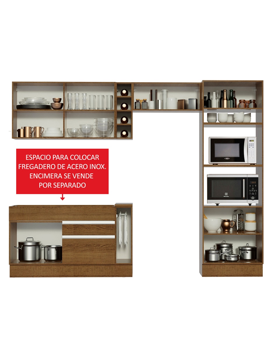 Cocina integral Madesa Glamy