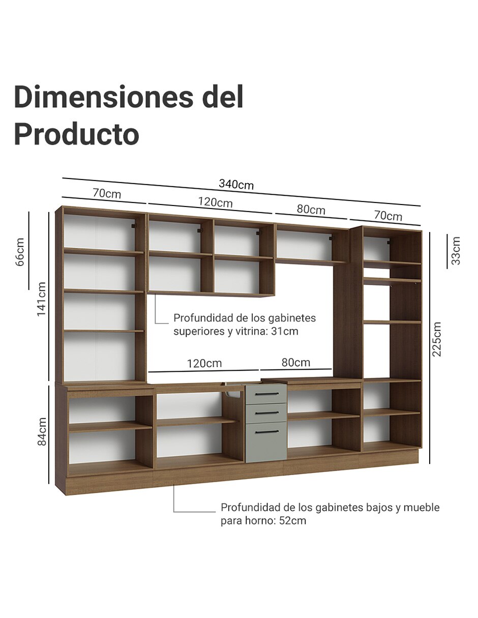 Cocina integral Ágata 10