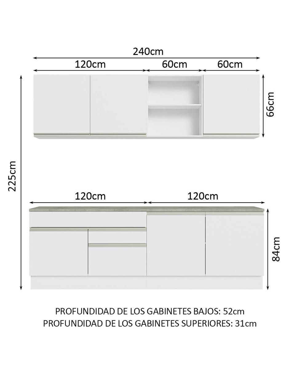 Cocina integral Glamy 15
