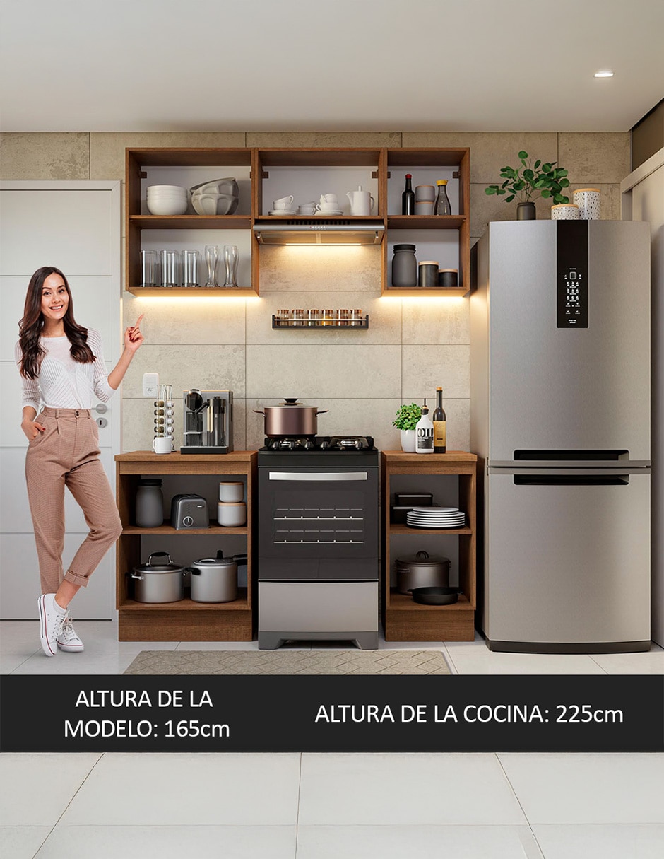 Cocina integral Madesa Glamy