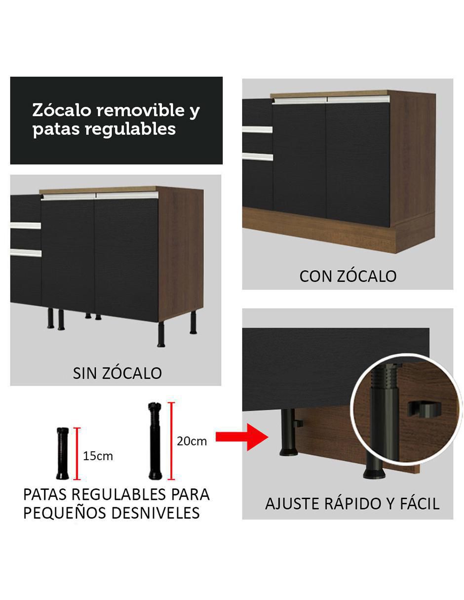 Cocina integral Madesa Glamy