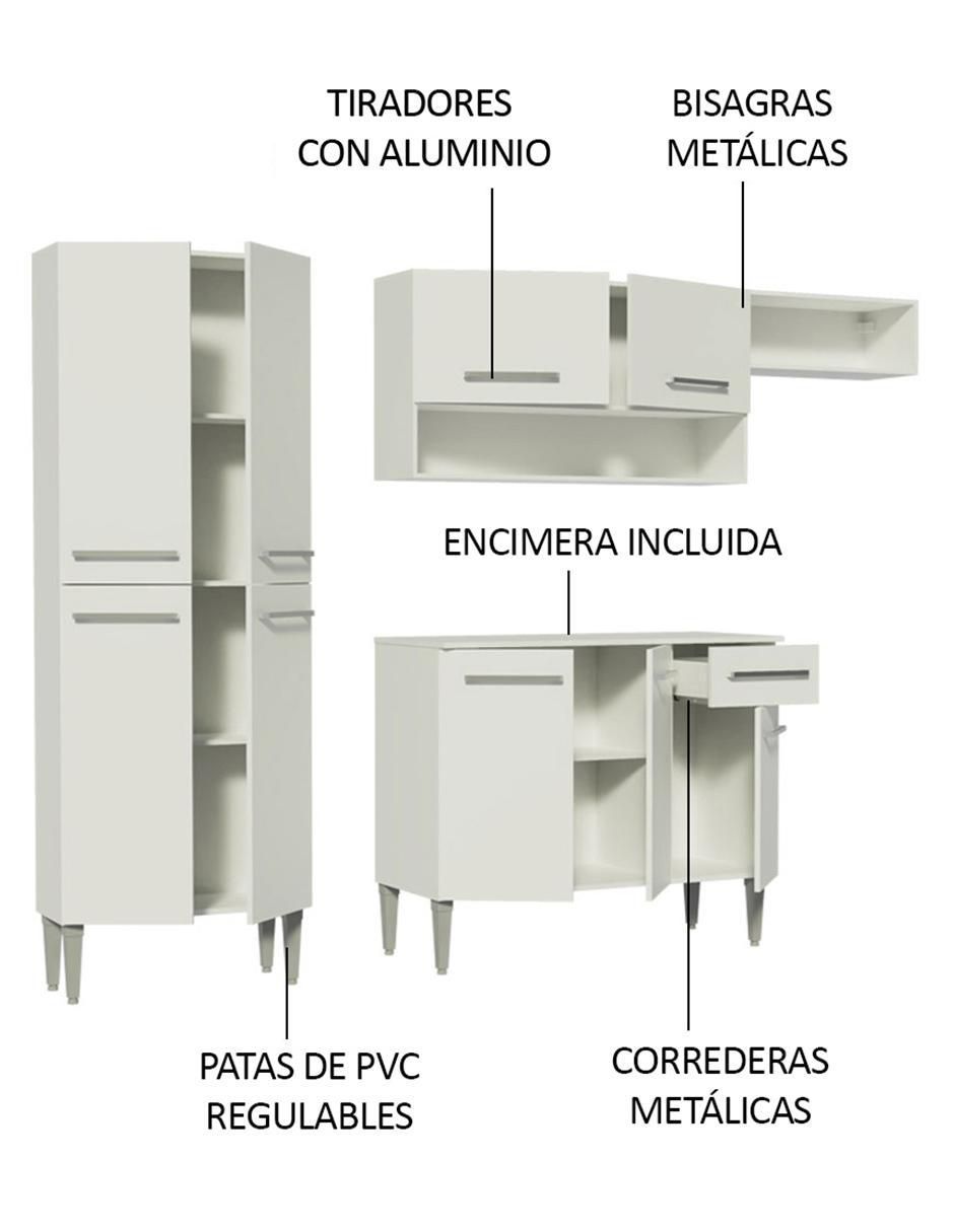 Cocina integral Madesa Emily Top